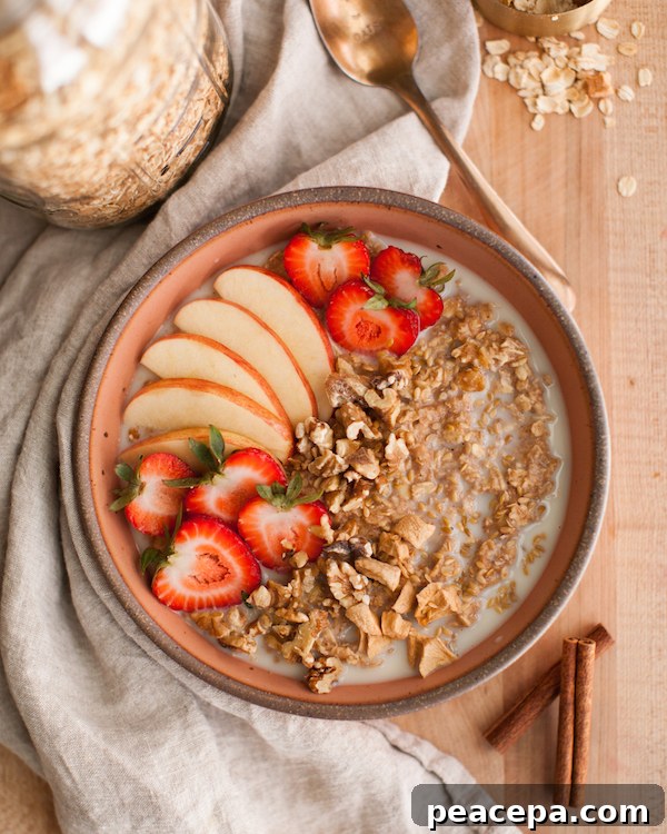 Apple Cinnamon Oatmeal Mix