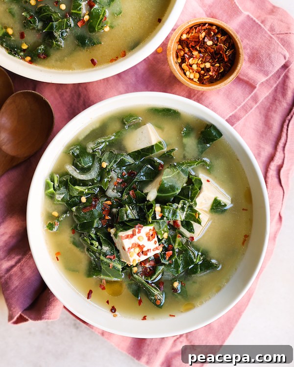 Collard Miso Soup