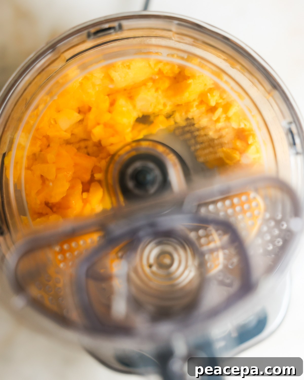 blending mango