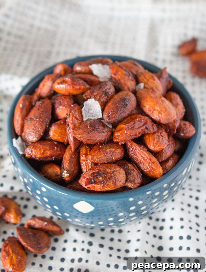 Harissa Roasted Almonds with Mina Harissa