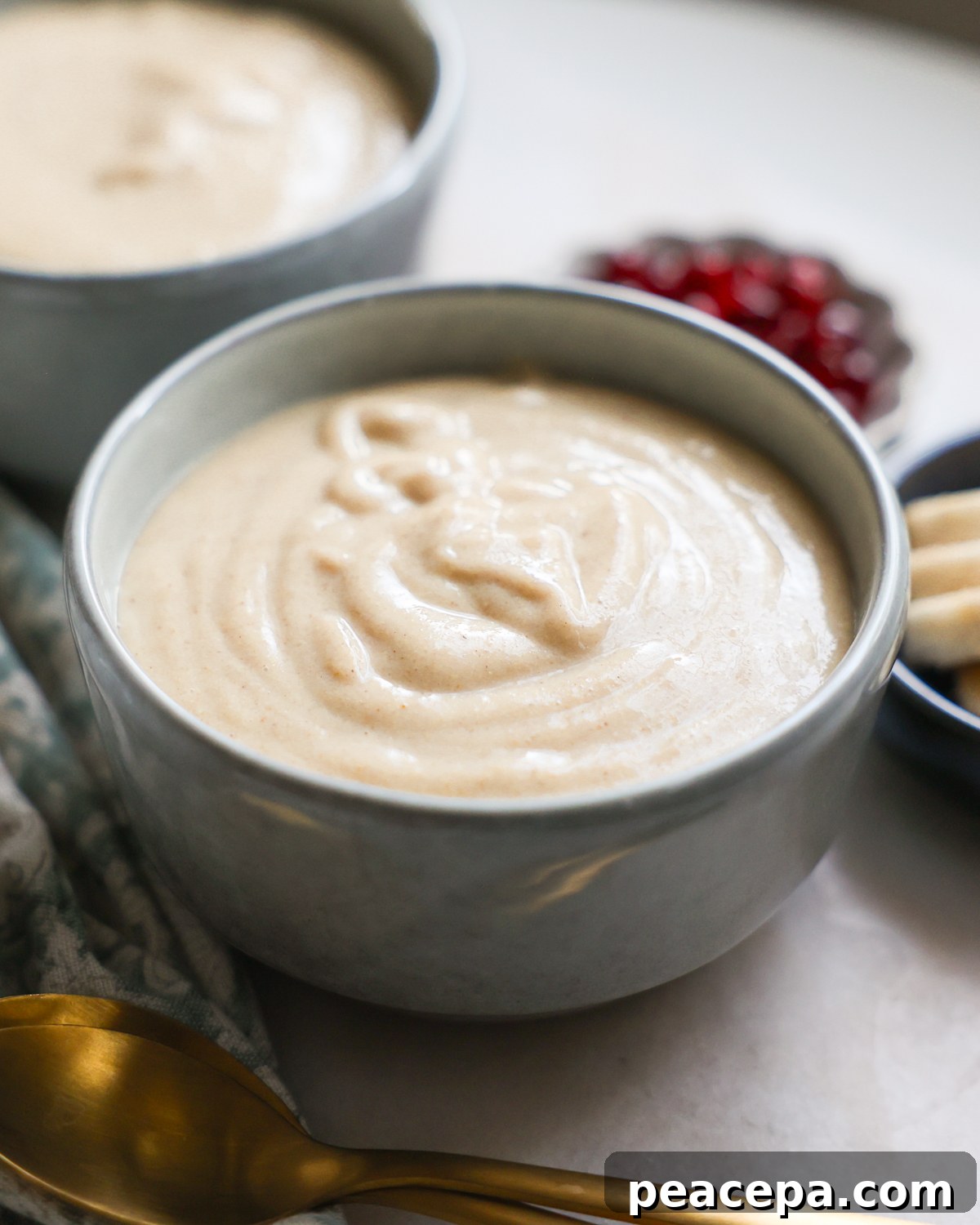 quinoa porridge in bowl
