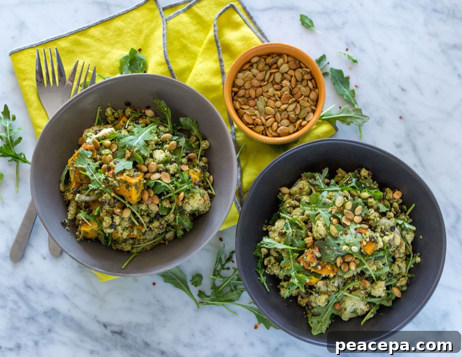 Arugula Pesto Pilaf