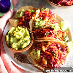 Marinated Tempeh Tacos