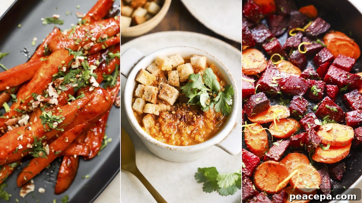 Carrot Recipes Roundup images.