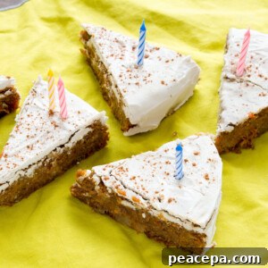 Vegan Sweet Potato Birthday Cake