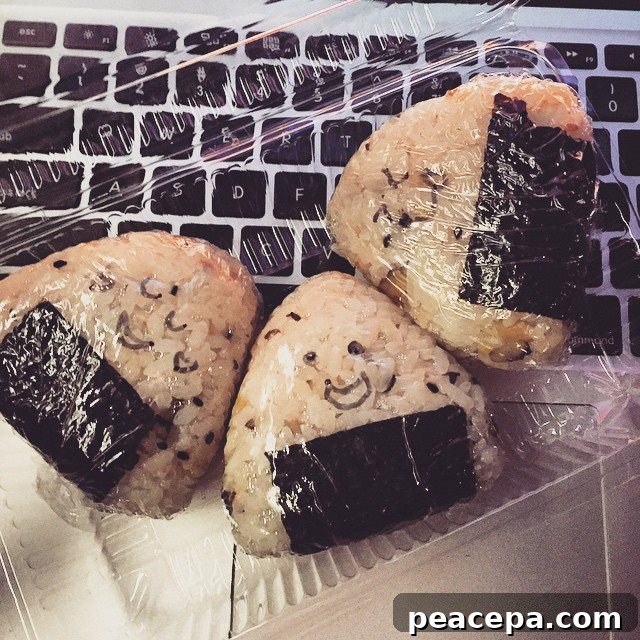 Japanese Sweet Potato Onigiri 