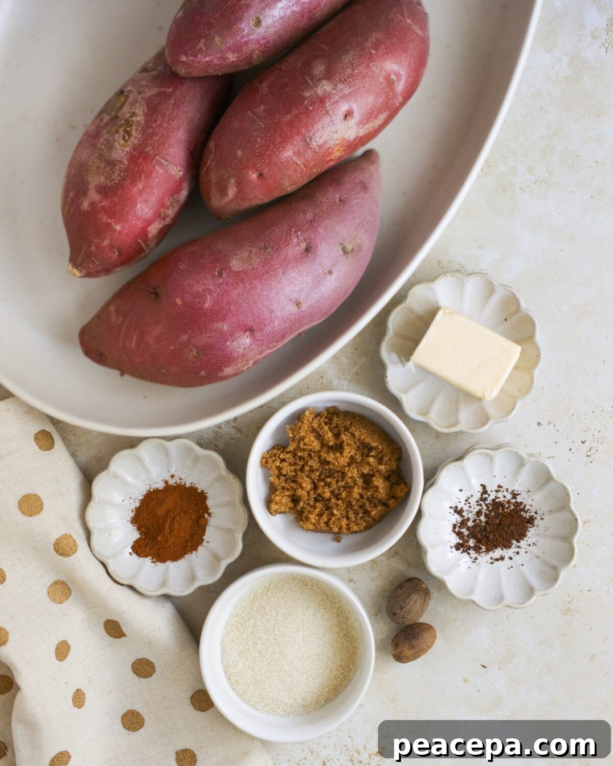 candied sweet potatoes ingredients