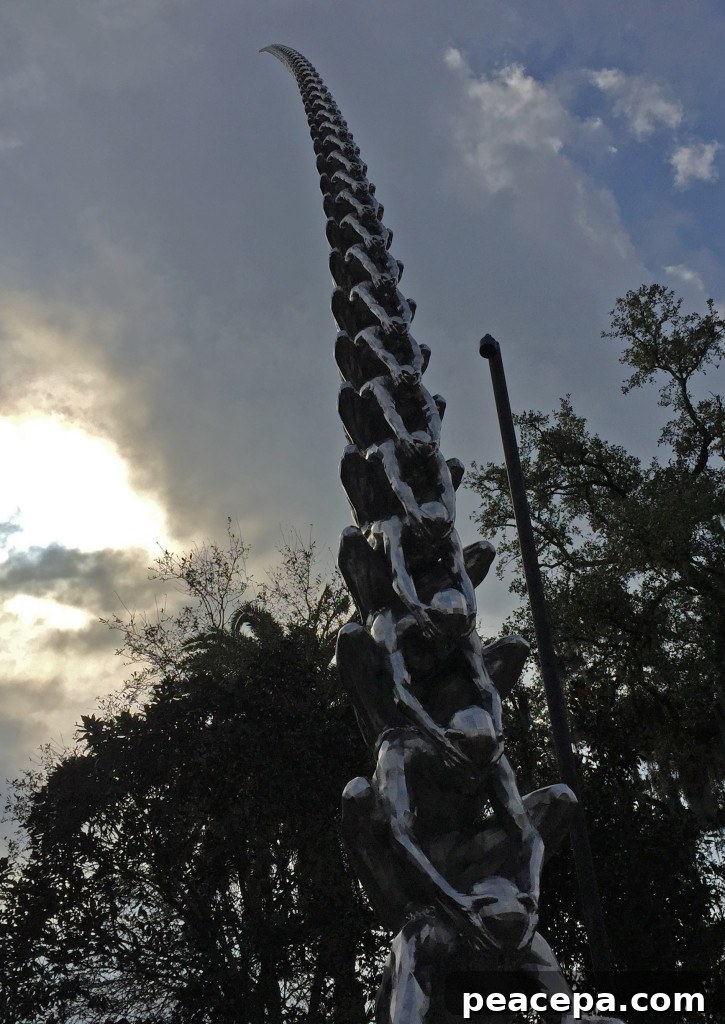 New Orleans Sculpture Garden Karma by Do Ho Suh 