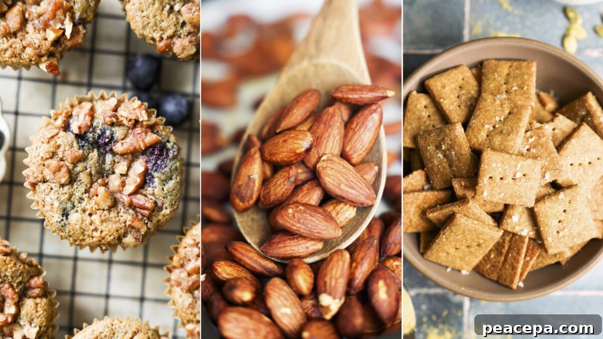 roundup of vegan snack recipes