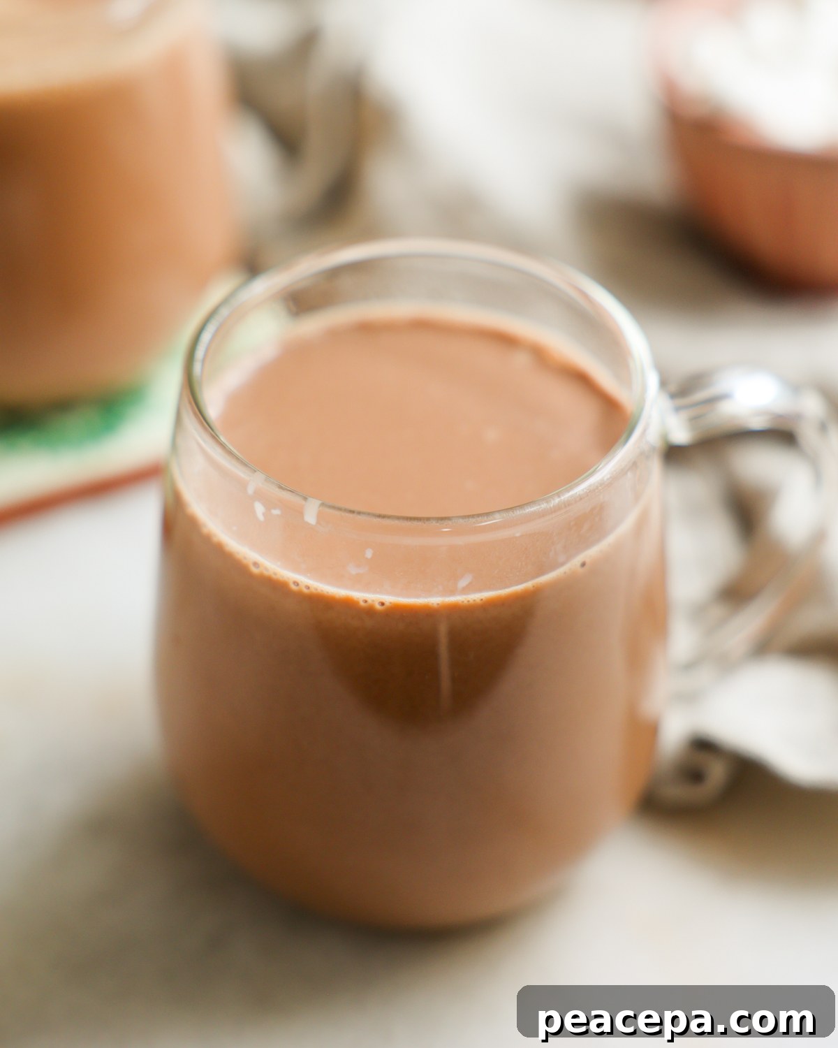 hot chocolate in mug