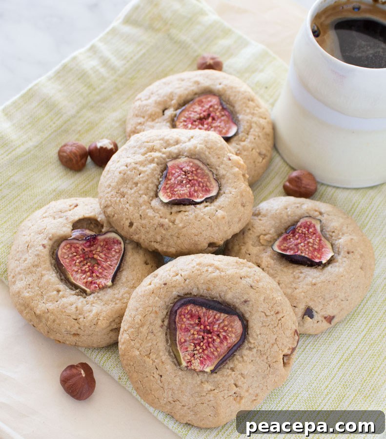 Fig Tahini Cookies