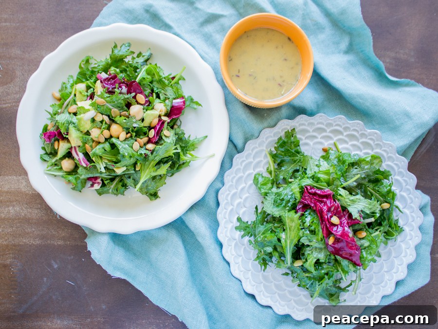 Herbes De Provence Salad & Salad Dressing