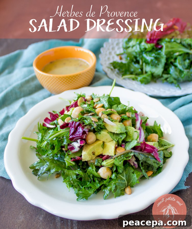 Herbes De Provence Salad & Salad Dressing