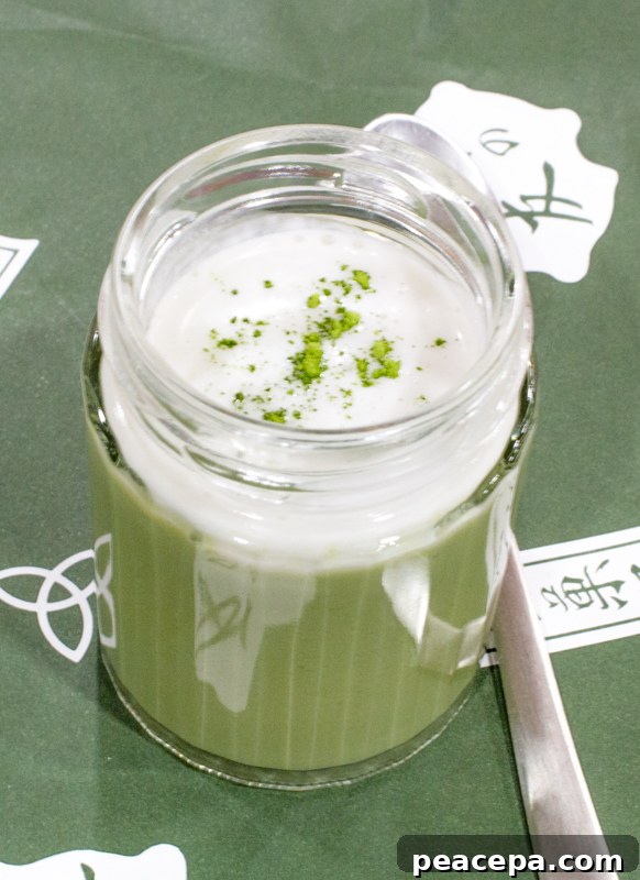 Matcha Pudding 