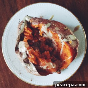 Tahini Sweet Potato