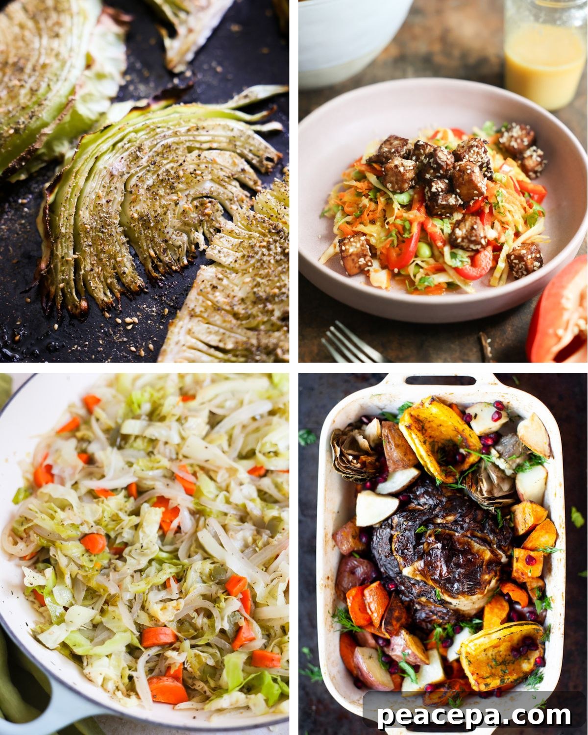Cabbage recipes image carousel.