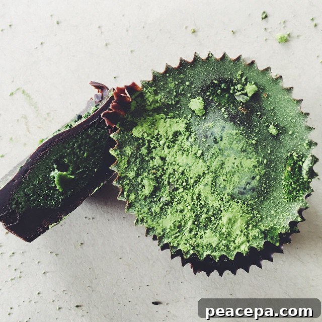 Matcha Coconut Butter Cups