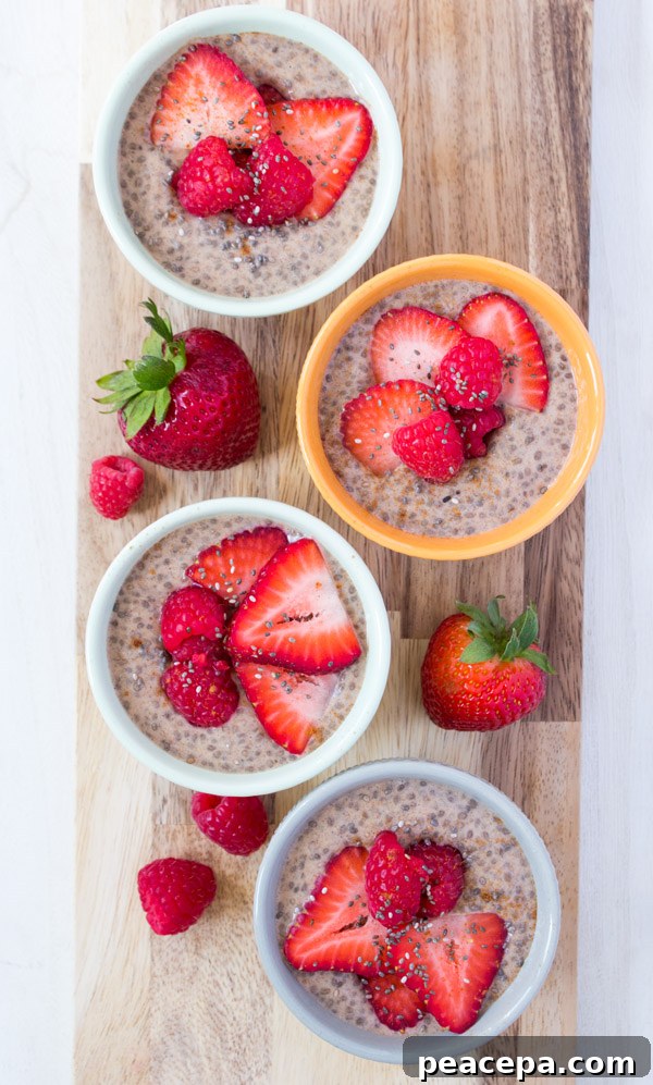 Very Berry Chia Pudding