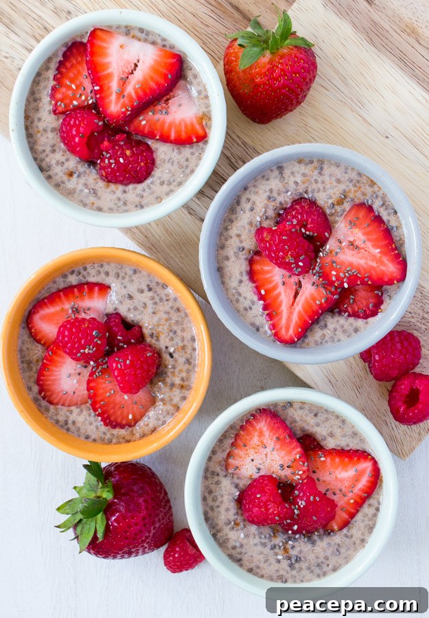 Very Berry Chia Pudding