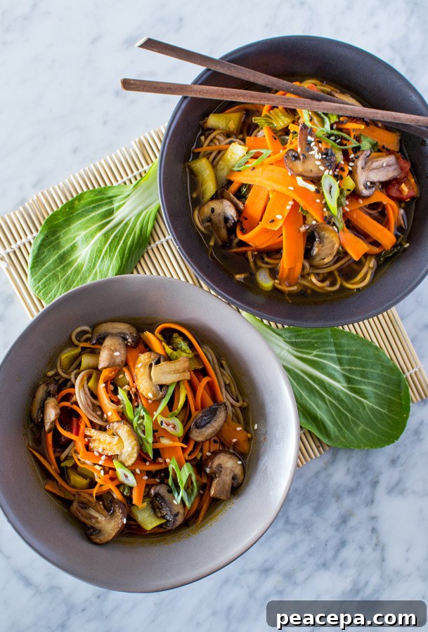 Ponzu Soba Noodles