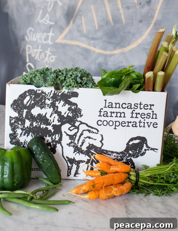 Fresh Direct CSA Box #FDCSA