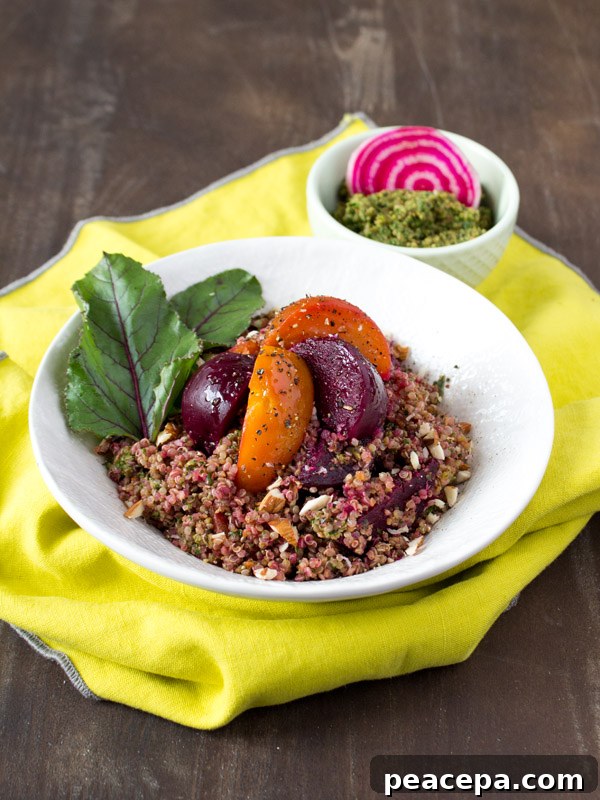 Beet Green Pesto Pilaf {VIDEO}