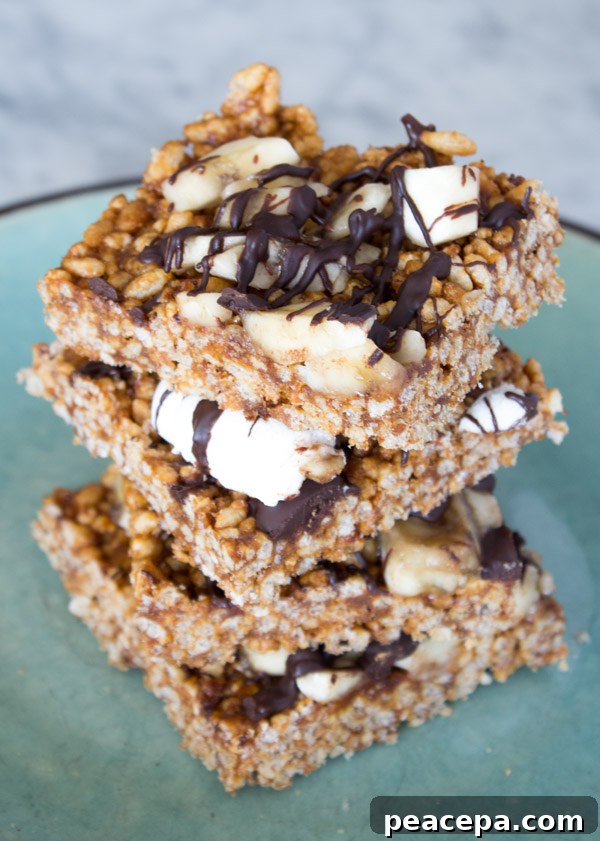 Vegan Rice Crispy Treats with Homemade Almond Butter | Back to School Snacks | www.sweetpotatosoul.com