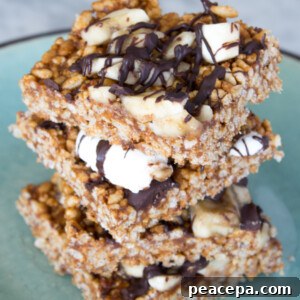 Vegan Rice Crispy Treats with Homemade Almond Butter | Back to School Snacks | www.sweetpotatosoul.com