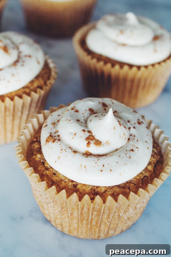 Vegan Apple Cider Cupcakes | www.sweetpotatosoul.com