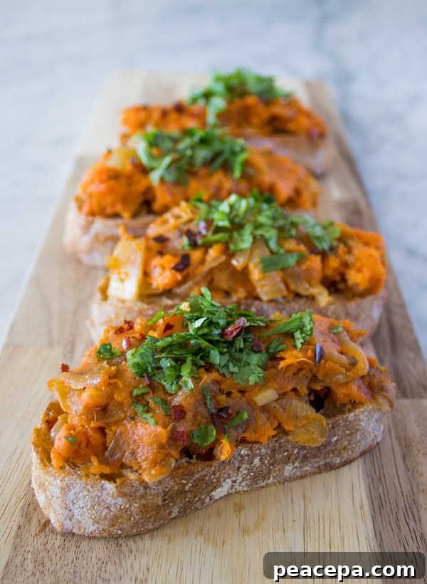 Sweet Potato Crostini | Sweet Potato Soul