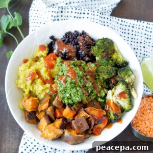 Sweet Potato Lentil Buddha Bowl | www.sweetpotatosoul.com
