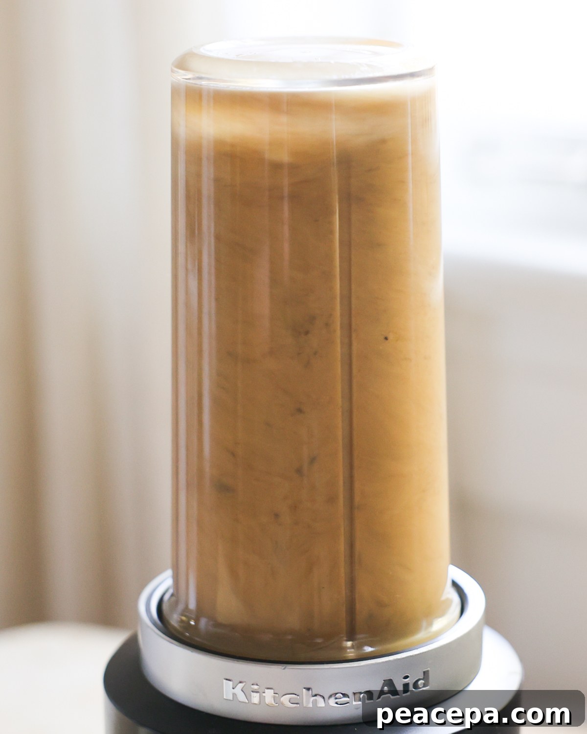 blending jerk sauce