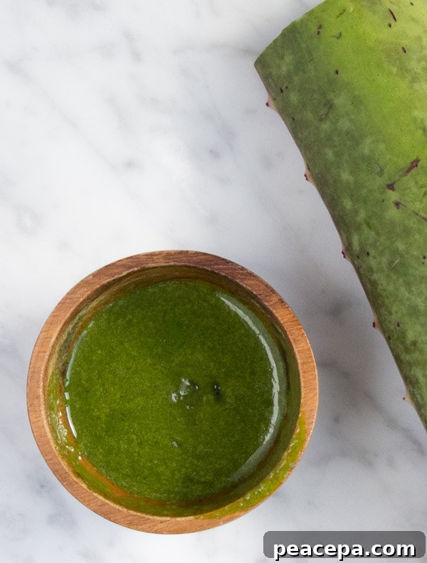 aloe matcha face mask
