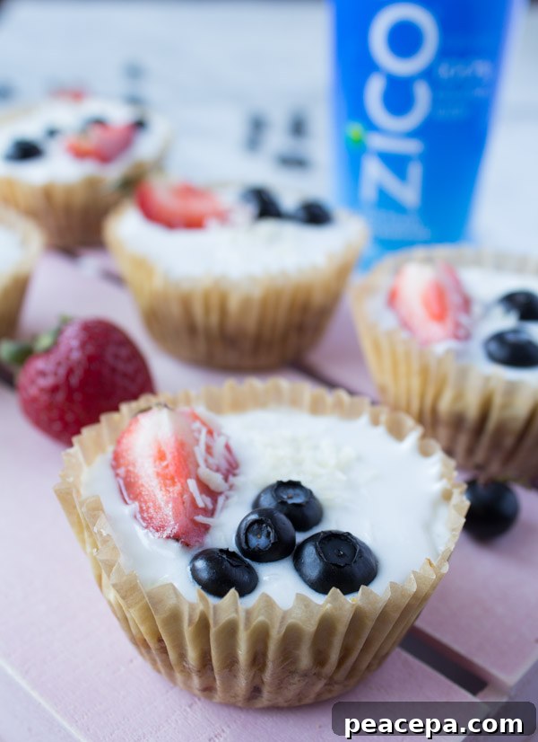 Raw No-bake Coconut Cupcakes | www.sweetpotatosoul.com