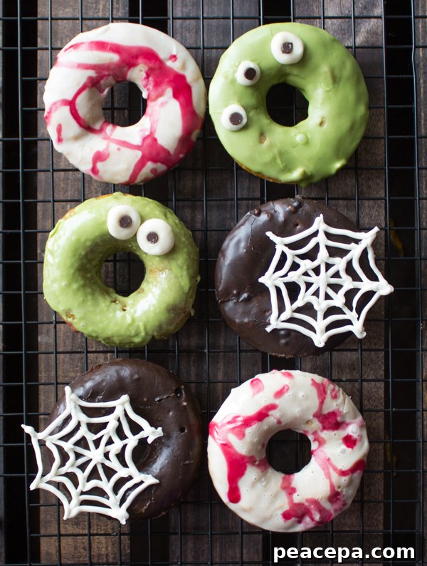 Halloween Vegan Sweet Potato Donuts | www.sweetpotatosoul.com