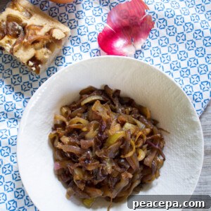 Caramelized Onions | www.sweetpotatosoul.com