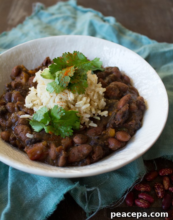 Vegan winter soup 3 Bean Chili | @sweetpotatosoul