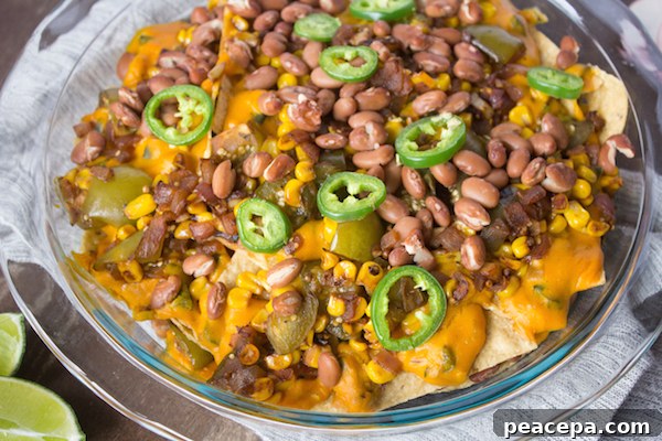 Loaded Vegan Nachos | www.sweetpotatosoul.com