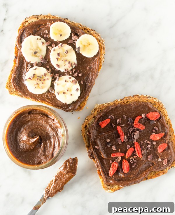 Vegan Maca Nutella | www.sweetpotatosoul.com
