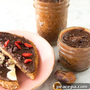Vegan Maca Nutella | www.sweetpotatosoul.com