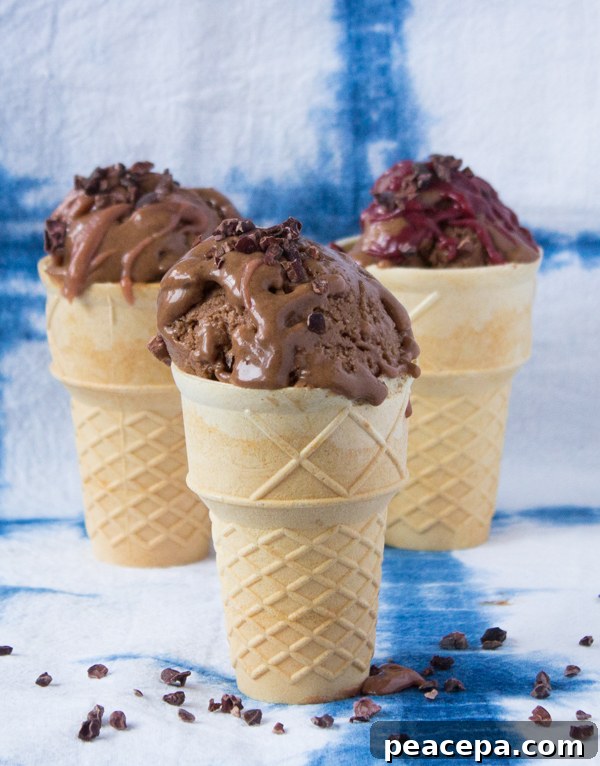 No-churn Tahini Banana Vegan Ice Cream | www.sweetpotatosoul.com