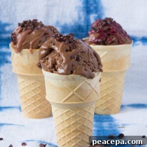 No-churn Tahini Banana Vegan Ice Cream