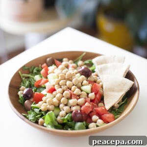 Mediterranean Salad 5 Minute Easy Vegan Recipes