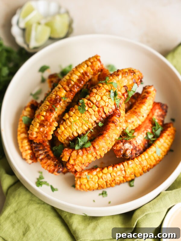 overhead corn ribs on plate
