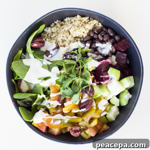 Vegan Meal Plan Buddha Bowl Mediterranean Bowl | @sweetpotatosoul