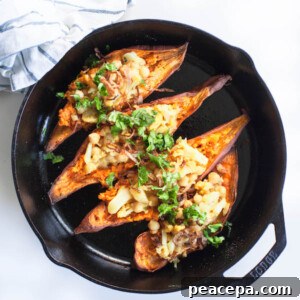 5-Ingredient Vegan Meals: 3 Filling Recipes with Video 5 Indonesian Satay Stuffed Sweet Potatoes