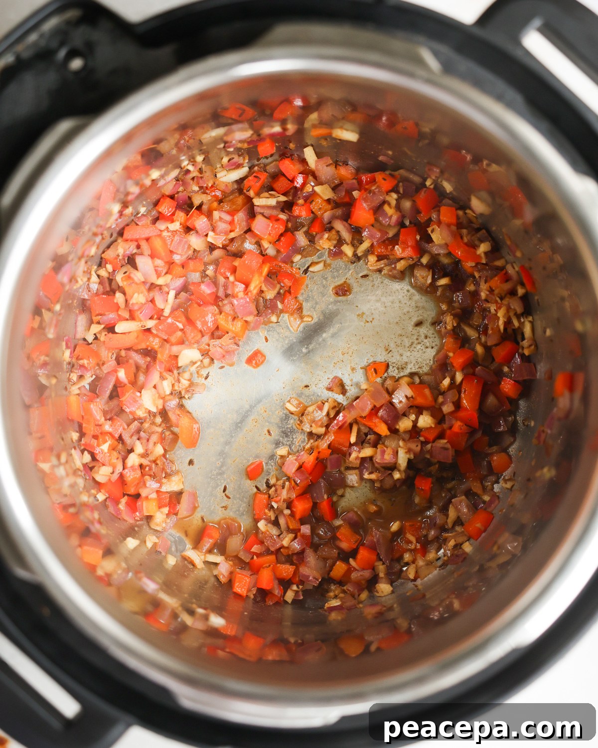 Deglazed instant pot.
