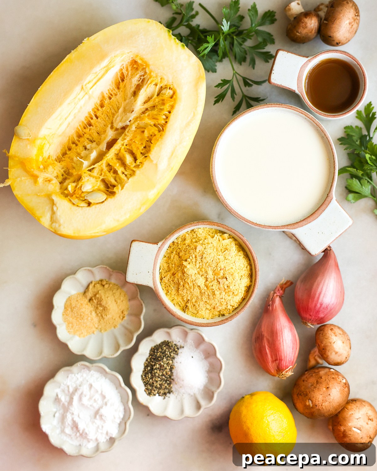 instant pot spaghetti squash ingredients