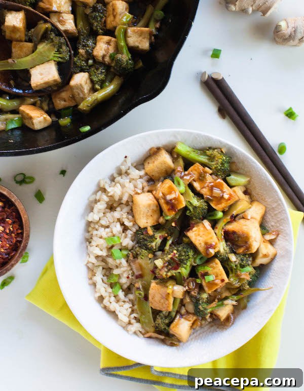 Cheap Vegan Recipes Broccoli Tofu | @sweetpotatosoul
