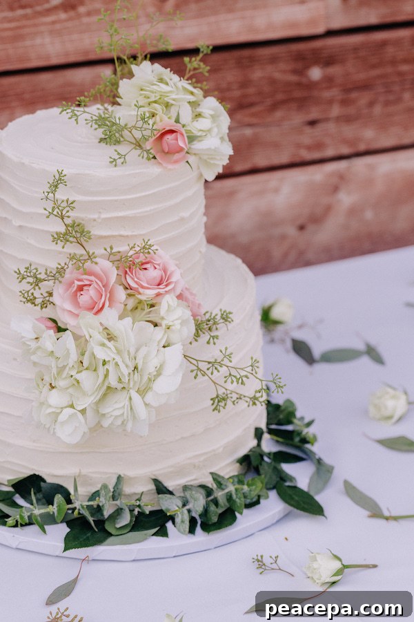 Perfect Vegan Wedding Cake by Baby Love Sweetery